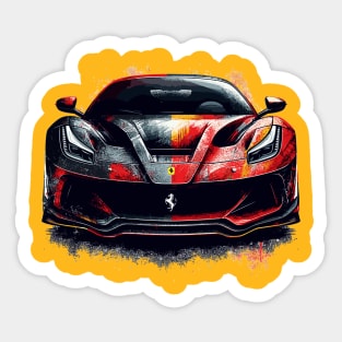 Ferrari F8 Sticker